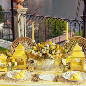 Hot Yellow Pagoda Lantern Pagodas & Lanterns