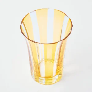 Online Yellow Positano Glasses (Set Of 4) Glasses